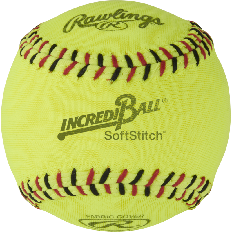 Rawlings Rawlings Incredi-Ball12" Yellow Soft Stitch Baseball [Case/12]