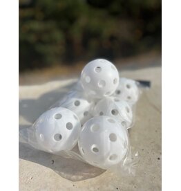 Easton EASTON 9" PLASTIC TRAINING BALLS (6 PACK WHITE)