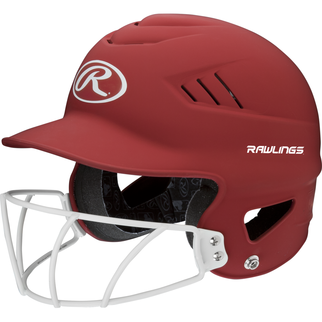 Rawlings RAWLINGS COOLFLO SB HELMET W/CAGE OS
