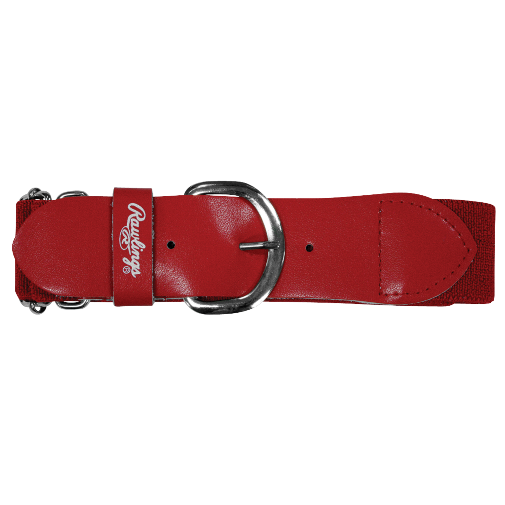 Rawlings Rawlings Adult OSFM Adjustable Baseball Belt | Elastic Stretch Fit with Leather End