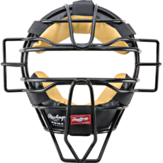 Rawlings Rawlings PWMX-B Catcher’s Face Mask | Lightweight Umpire & Catcher Protection with Pro Coverage