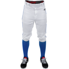 Rawlings Rawlings Youth Knicker-Style Launch Baseball Pant with Piping – Semi-Relaxed Fit, Stretch Fabric, Pro Features
