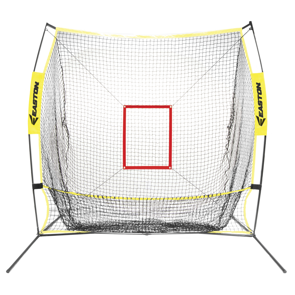 Easton Easton 7-Foot XLP Baseball/Softball Training Net – Heavy-Duty Netting – Large Catch Pocket – Portable Design