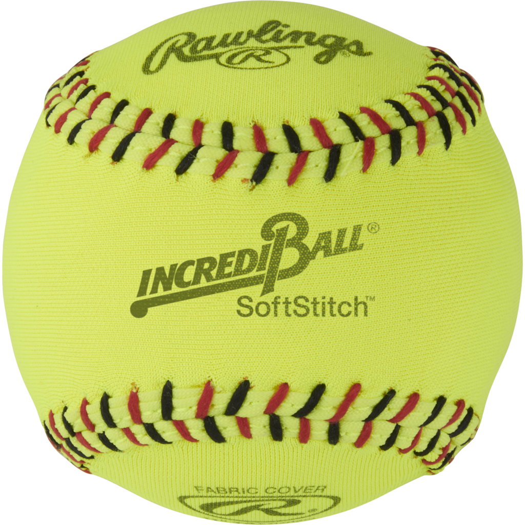 Rawlings Rawlings Incredi-Ball12" Yellow Soft Stitch Baseball [Case/12]