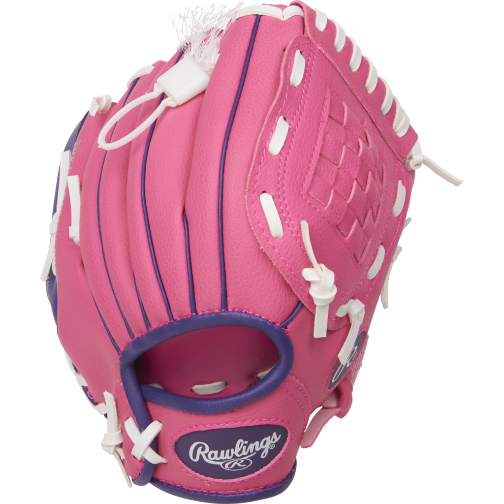 Rawlings Rawlings Players Series Youth 9-Inch Baseball Glove with Ball – Basket Web, Easy Close Shell