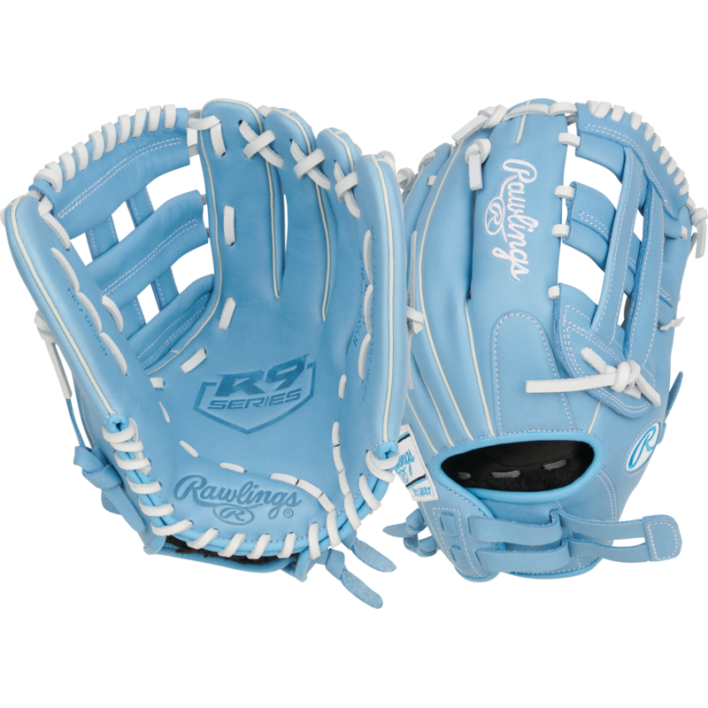 Rawlings RAWLINGS "R9 SOFTBALL" SERIES SOFTBALL GLOVE BLUE 12" RHT