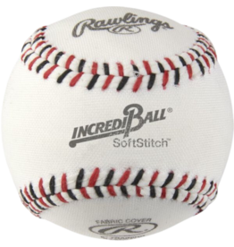 Easton Rawlings Incredi-Ball 9" White Soft Stitch Baseball [Case/12]
