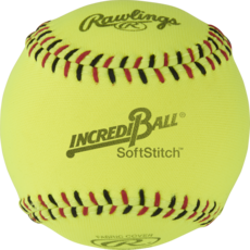 Rawlings RAWLINGS INCREDI-BALL 11" YELLOW SOFTSTITCH SOFTBALLS - DZ