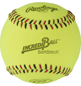 Rawlings Rawlings Incredi-ball 11" Yellow Soft Stitch Softball [Case/12]