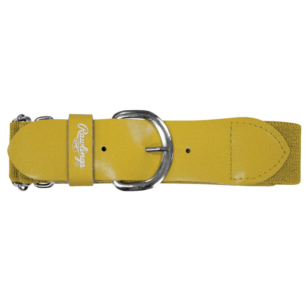 Rawlings Rawlings Adult OSFM Adjustable Baseball Belt | Elastic Stretch Fit with Leather End