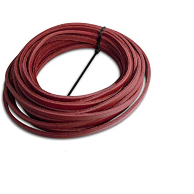 Rawlings RAWLINGS BULK LEATHER LACE B520C-R RED 1EA 3/16 X 72 - SOLD PER LACE