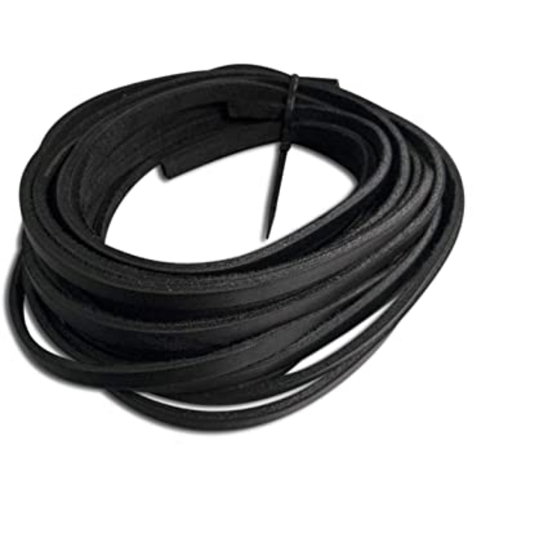 Rawlings RAWLINGS BULK LEATHER LACE B230C-R BLK 1EA 1/4X72 - SOLD PER LACE