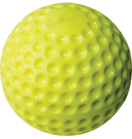 Rawlings RAWLINGS 9" YELLOW DIMPLE PITCHING MACHINE BALL [Case/12]