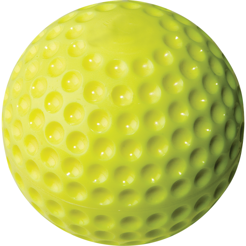 Rawlings RAWLINGS 9" YELLOW DIMPLE PITCHING MACHINE BALL [Case/12]