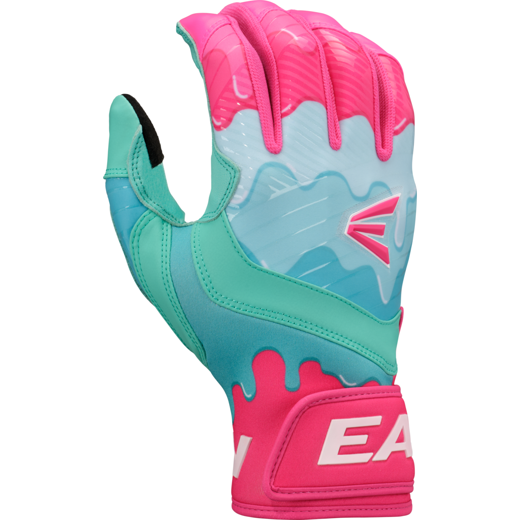 Easton Easton Youth Walk-Off Ethos Fire Batting Gloves – Full Grain Leather – Reinforced Palm – Touchscreen Compatible