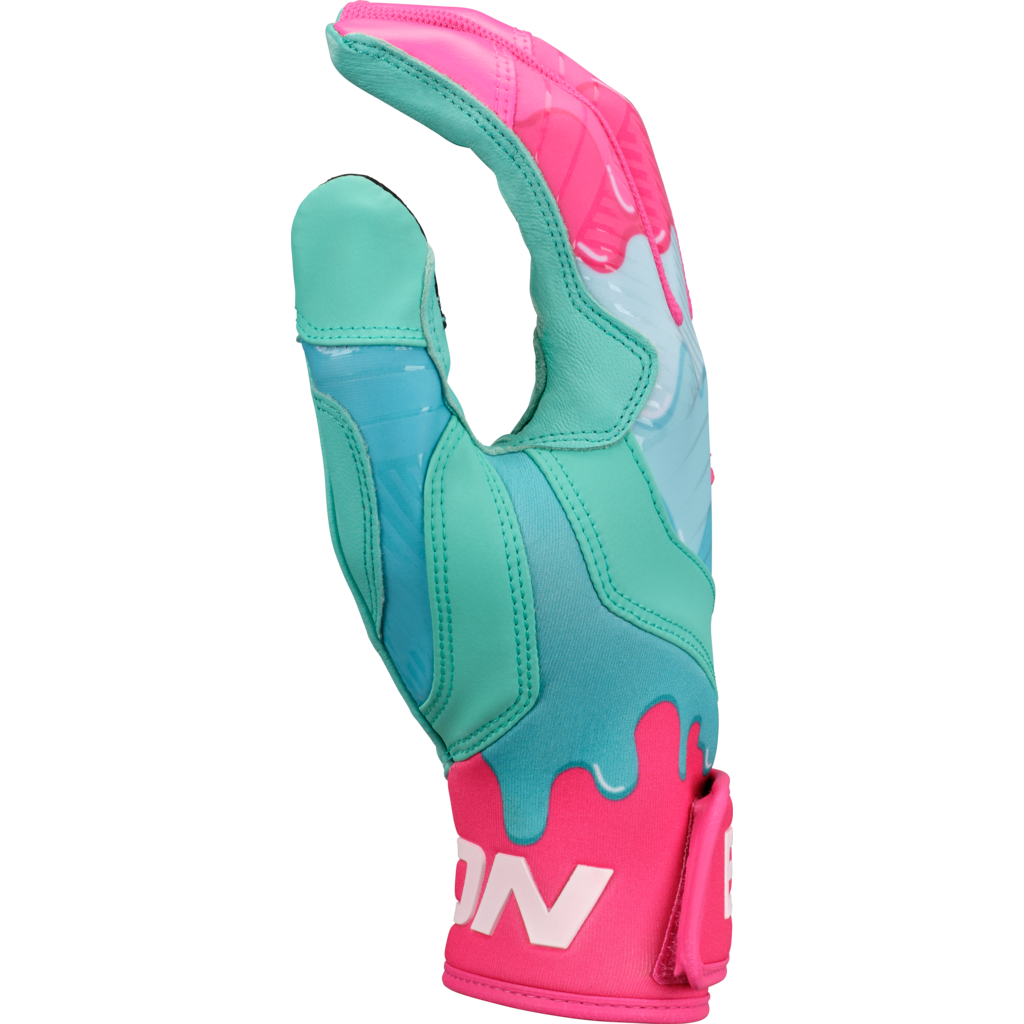 Easton Easton Youth Walk-Off Ethos Fire Batting Gloves – Full Grain Leather – Reinforced Palm – Touchscreen Compatible