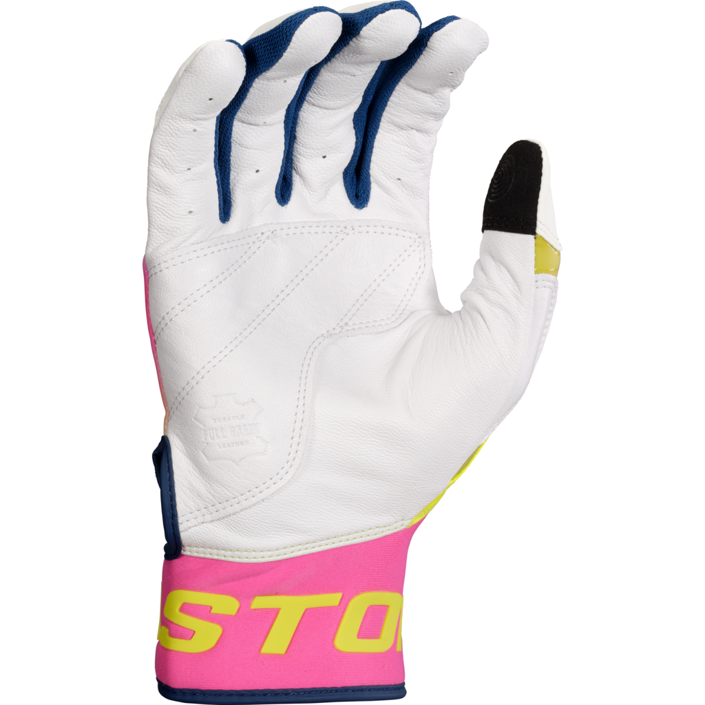 Easton Easton Youth Walk-Off Ethos Fire Batting Gloves – Full Grain Leather – Reinforced Palm – Touchscreen Compatible