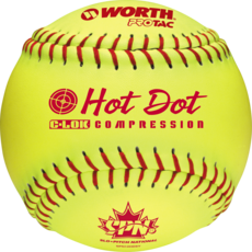 Worth SPN12HDSY Hot Dot 12" [Case/12]
