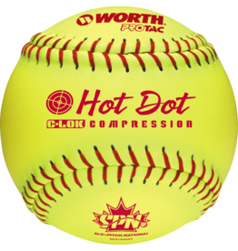 Worth SPN12HDSY Hot Dot 12" [Case/12]