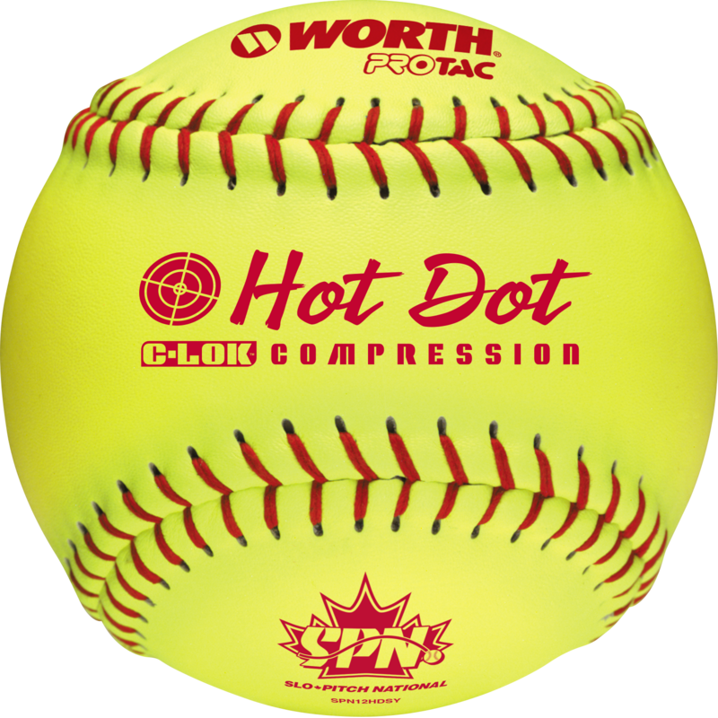 Worth SPN12HDSY Hot Dot 12" [Case/12]