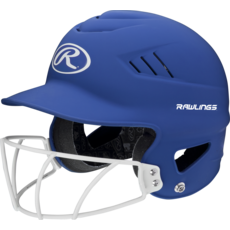 Rawlings RAWLINGS COOLFLO SB HELMET W/CAGE OS