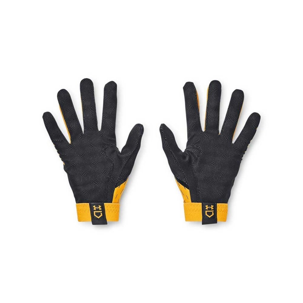 Under Armour Under Armour Clean Up Men’s Batting Gloves – HeatGear® Fabric – Synthetic Palm – Adjustable Cuff