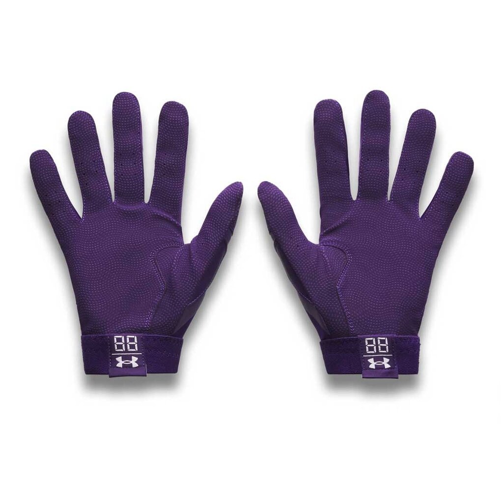 Under Armour Under Armour Clean Up Men’s Batting Gloves – HeatGear® Fabric – Synthetic Palm – Adjustable Cuff