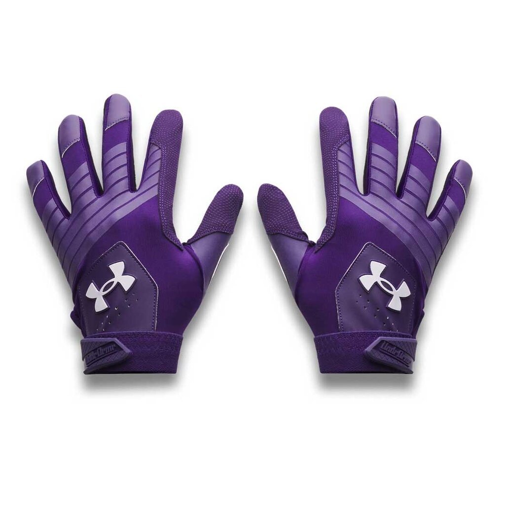 Under Armour Under Armour Clean Up Men’s Batting Gloves – HeatGear® Fabric – Synthetic Palm – Adjustable Cuff