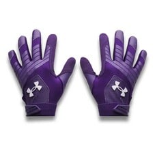 Under Armour Under Armour Clean Up Men’s Batting Gloves – HeatGear® Fabric – Synthetic Palm – Adjustable Cuff