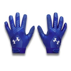 Under Armour Clean Up Men’s Batting Gloves – HeatGear® Fabric – Synthetic Palm – Adjustable Cuff