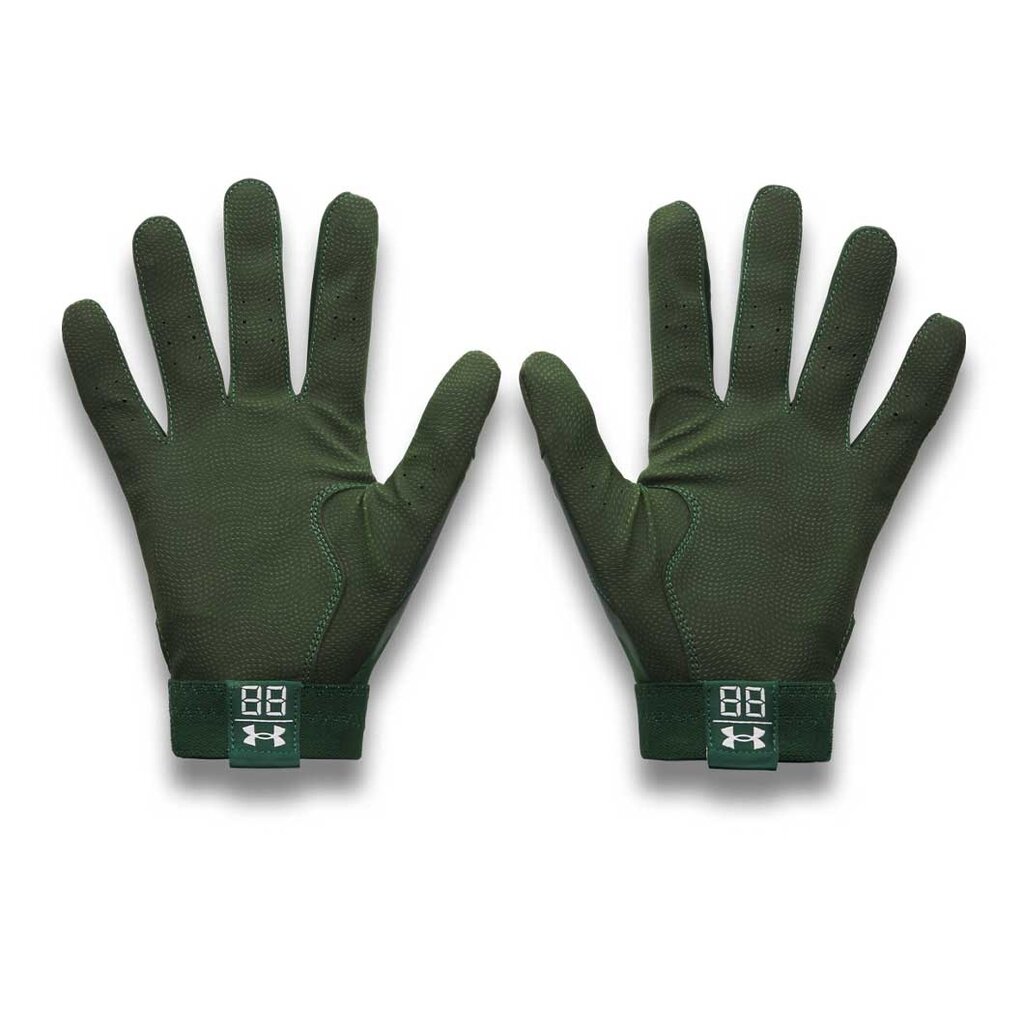 Under Armour Clean Up Men’s Batting Gloves – HeatGear® Fabric – Synthetic Palm – Adjustable Cuff