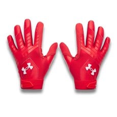 Under Armour Under Armour Clean Up Men’s Batting Gloves – HeatGear® Fabric – Synthetic Palm – Adjustable Cuff