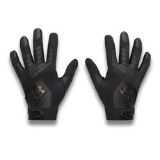 Under Armour Clean Up Men’s Batting Gloves – HeatGear® Fabric – Synthetic Palm – Adjustable Cuff