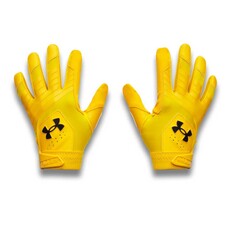 Under Armour Clean Up Men’s Batting Gloves – HeatGear® Fabric – Synthetic Palm – Adjustable Cuff