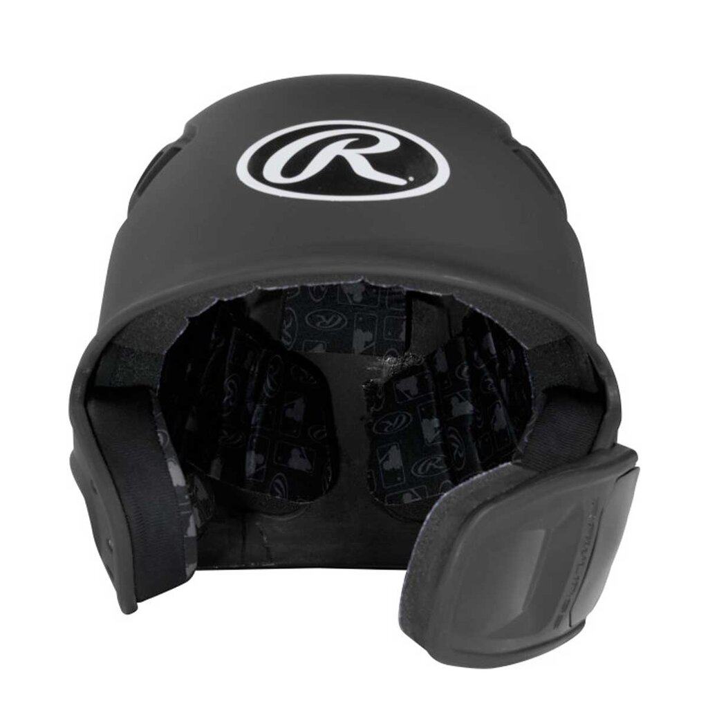 Rawlings Rawlings R16 Senior Matte 1-Tone Baseball Helmet with Reversible Extension and COOLFLO Ventilation