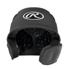 Rawlings Rawlings R16 Senior Matte 1-Tone Baseball Helmet with Reversible Extension and COOLFLO Ventilation