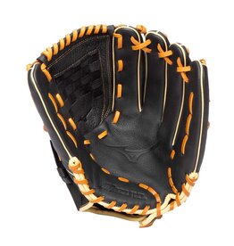 Mizuno Mizuno Prospect Select Series Pitcher/Outfield Baseball Glove 12" BLACK-BROWN (R980)