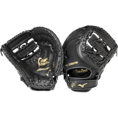 Mizuno Mizuno GXF102 Youth Prospect First Baseman Mitt, 12.5 Inch, Right Hand Throw Black