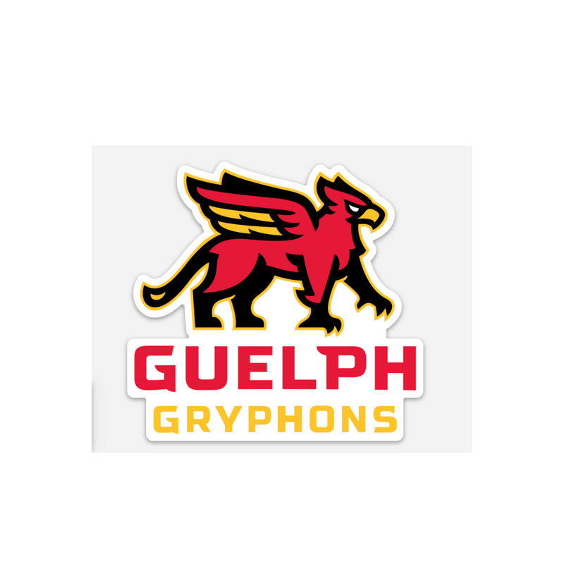 Guelph Gryphon Window Clings