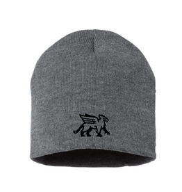 Gryphon Toque Grey with Black Logo
