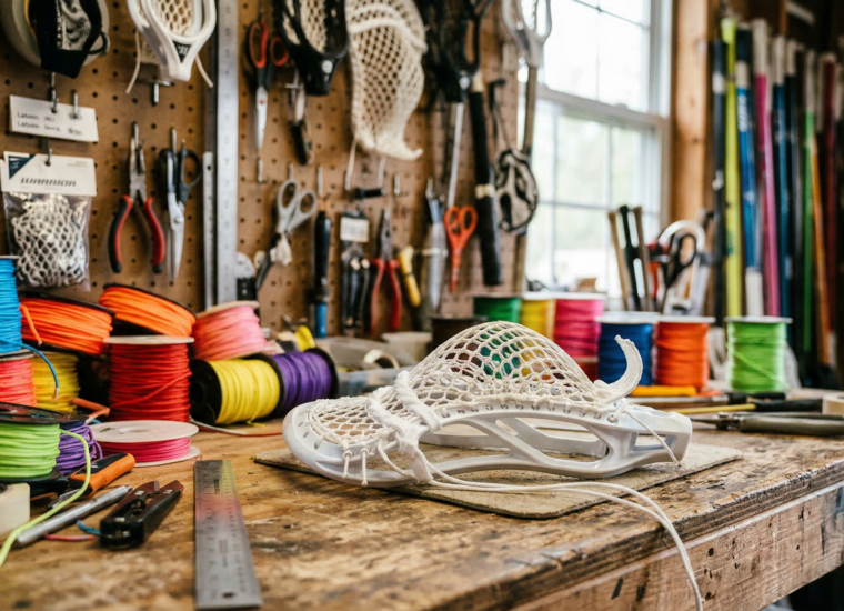 Custom Strung Lacrosse Heads