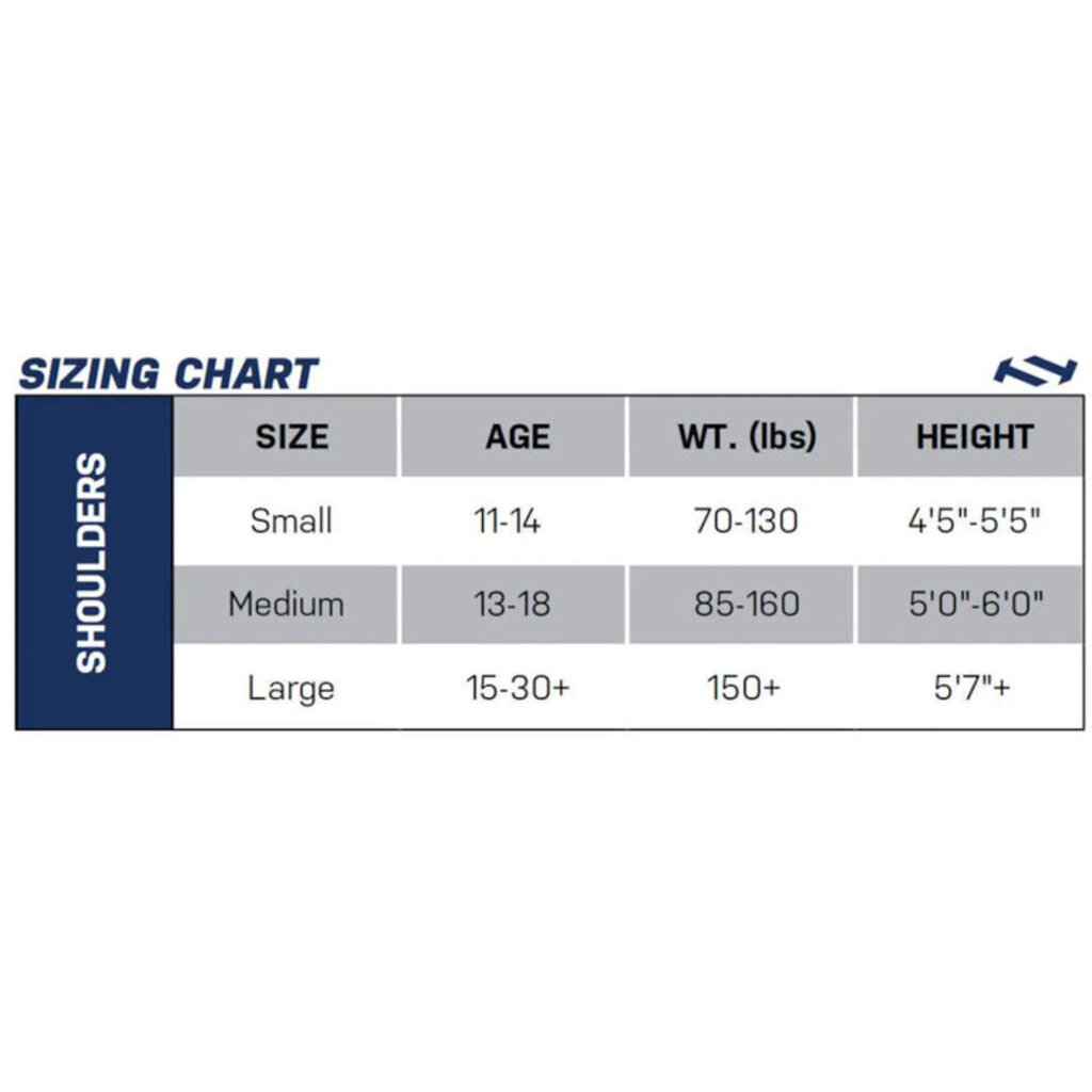 TRUE Zerolyte Shoulder Pad Liner- LG