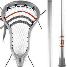 Warrior Warrior Burn Next Atk Lax Stick [Wht/Slv]