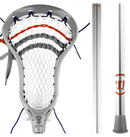Warrior Warrior Burn Next Atk Lax Stick [Wht/Slv]