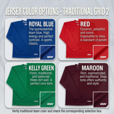 Gamewear GW5500 ProLite Practice Jersey w/ Full Front DTF