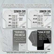 Gamewear GW5500 ProLite Practice Jersey w/ Full Front DTF