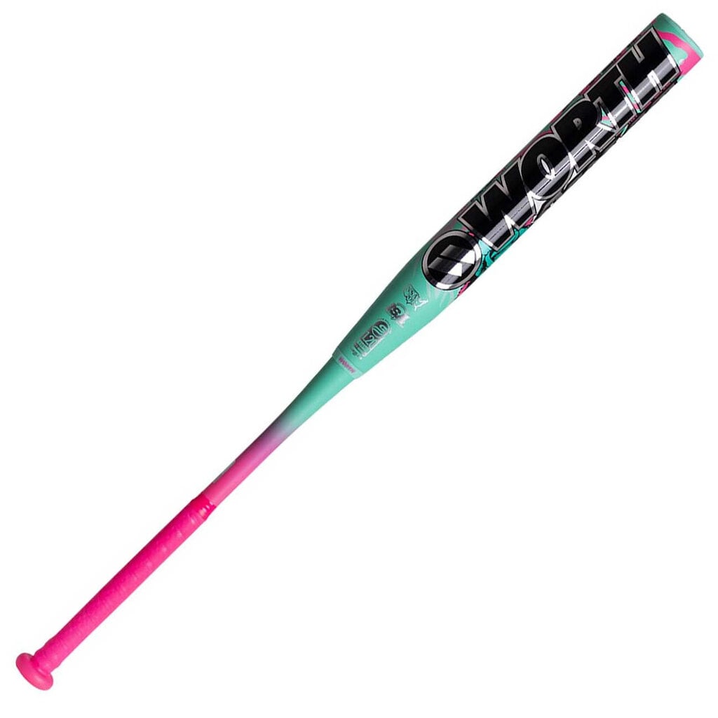 WORTH BEDLAM SLOWPITCH BAT - 2PC 13.5" BALANCED