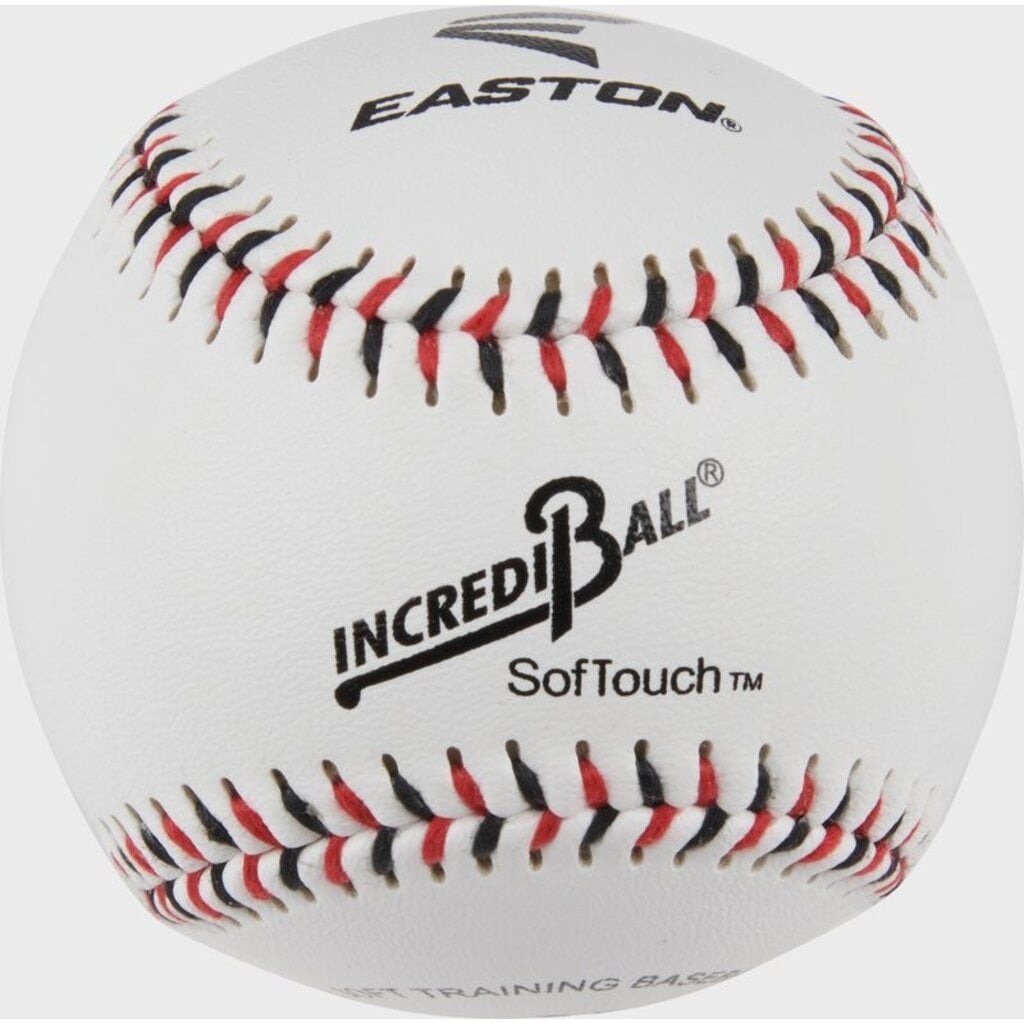 Easton Easton Incredi-Ball 9" White Soft Touch Baseballs [Case/12]