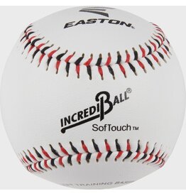 Easton Easton Incredi-Ball 9" White Soft Touch Baseballs [Case/12]