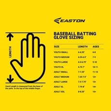 Easton Easton Walk Off NX Yth Batting Gloves